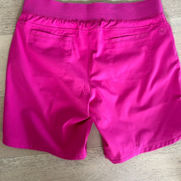 Puma Pink Golf Shorts - Picture 4 of 8